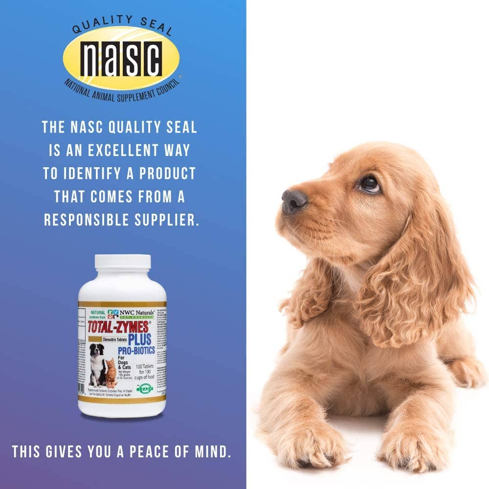 Total-Zymes® Plus Tablets Digestive Enzymes and Probiotics