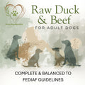 Raw Duck & Beef Recipe For Adult Dogs