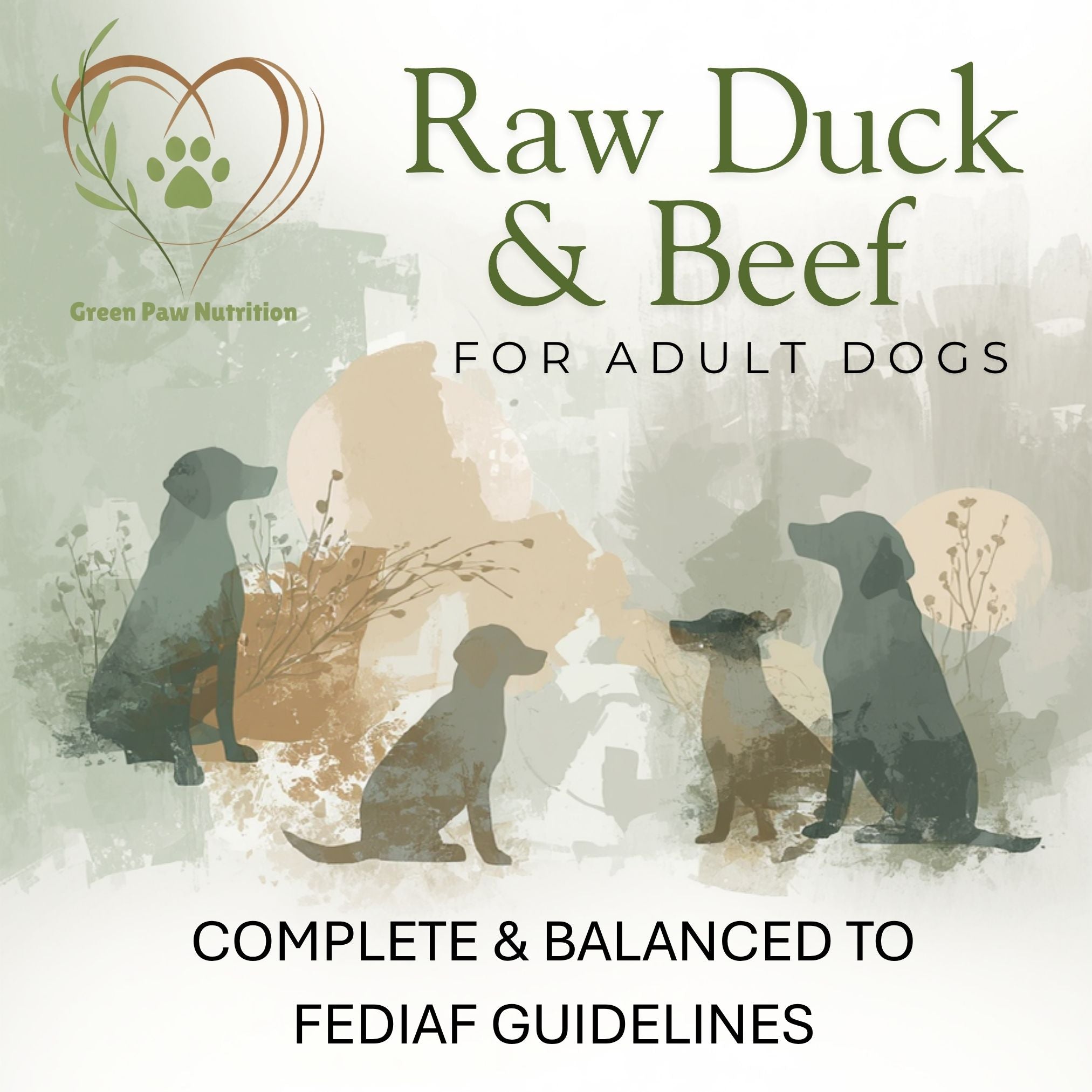 Raw Duck & Beef Recipe For Adult Dogs