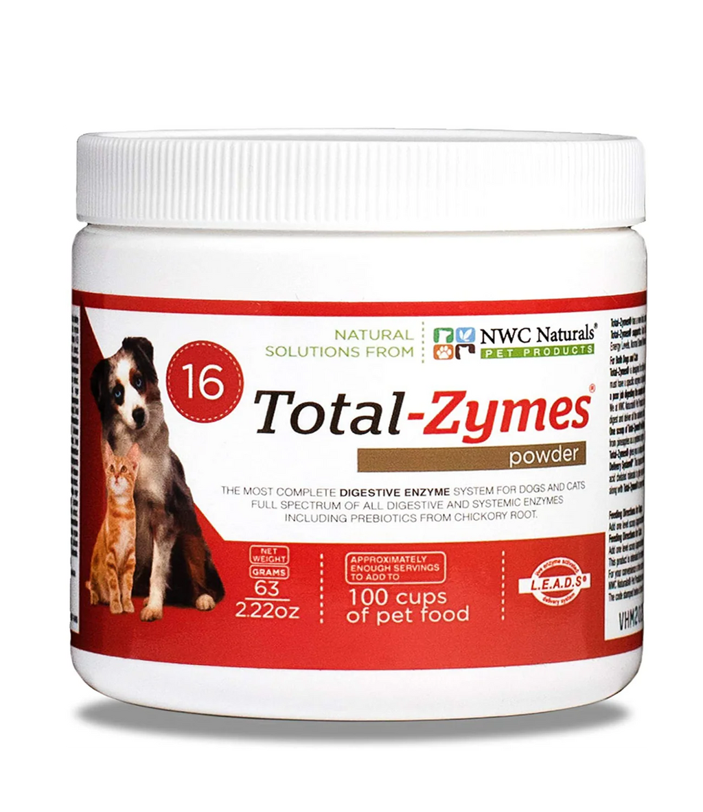 Total-Zymes® Powder Digestive Enzymes and Prebiotcs 63g