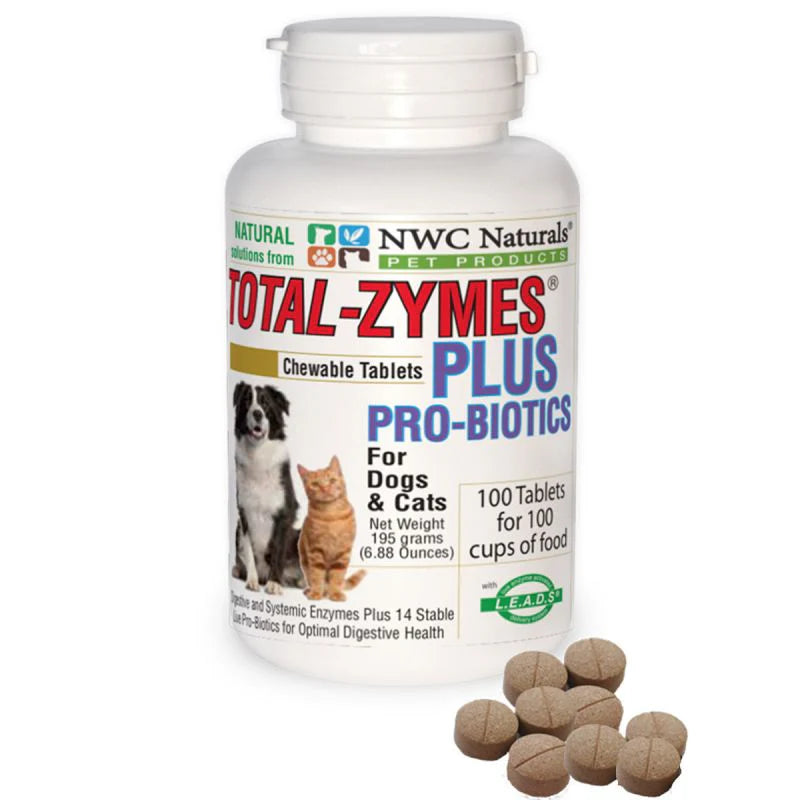 Total-Zymes® Plus Tablets Digestive Enzymes and Probiotics