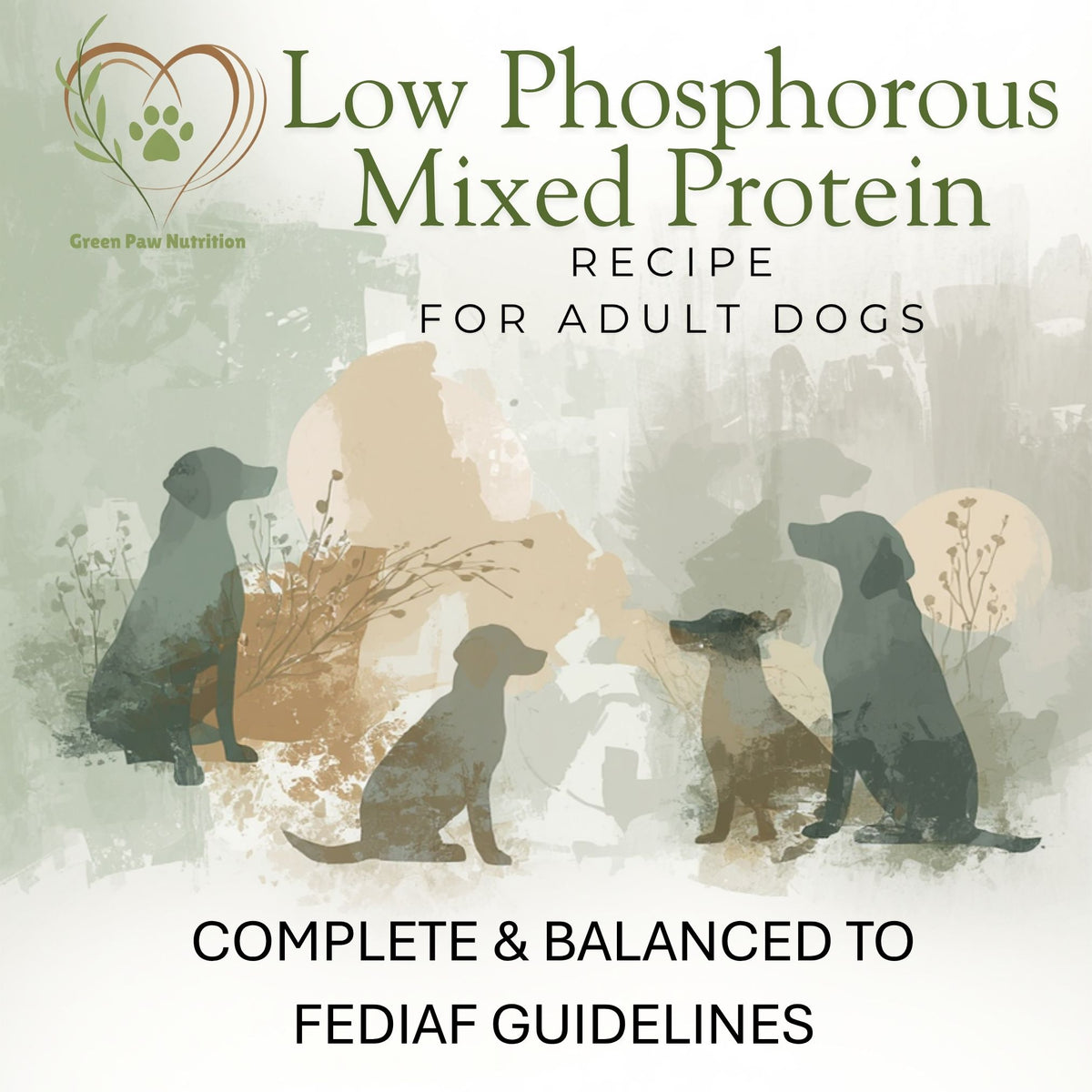 Low Phosphorous Mixed Protein Recipe for Adult Dogs